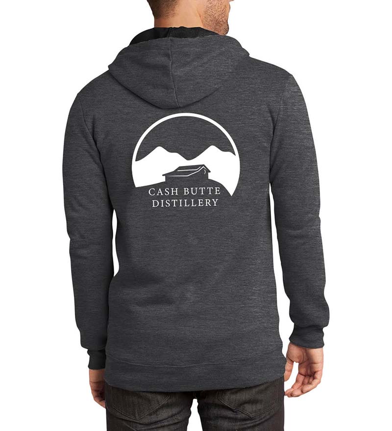 Cash Butte Distillery Zip Hoodie
